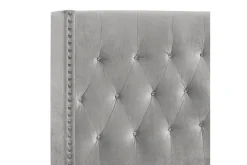 Huxley Panel Bed In Gray, Full