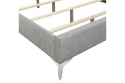 Huxley Panel Bed In Gray, Full