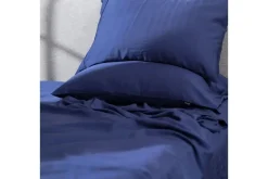 Iced Bamboo Cooling Sheets & Pillowcase Set In Charcoal, Twin