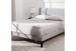 Iced Bamboo Cooling Sheets & Pillowcase Set In Charcoal, Twin