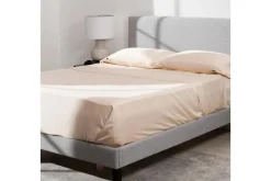 Iced Bamboo Cooling Sheets & Pillowcase Set In Charcoal, Twin