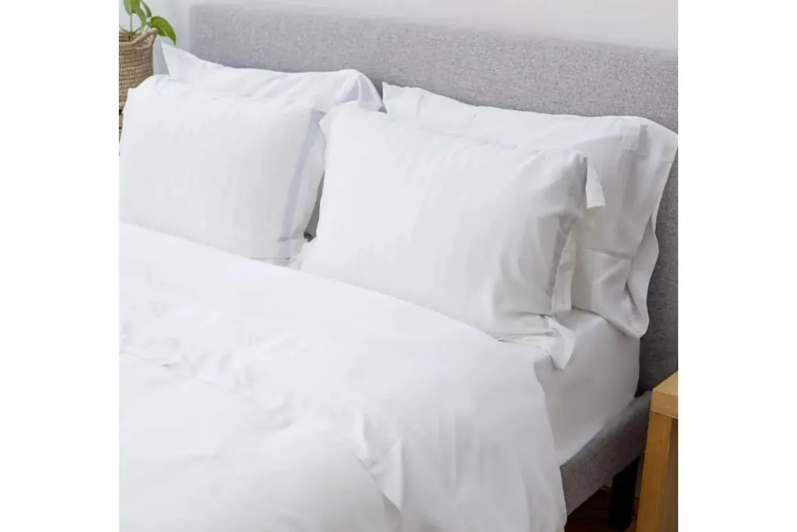 Iced Duvet Set In Light Gray, Twin