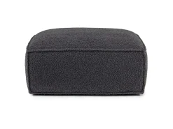 Jakob Accent Ottoman In Sherpa Gray
