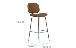 James Barstool In Slate