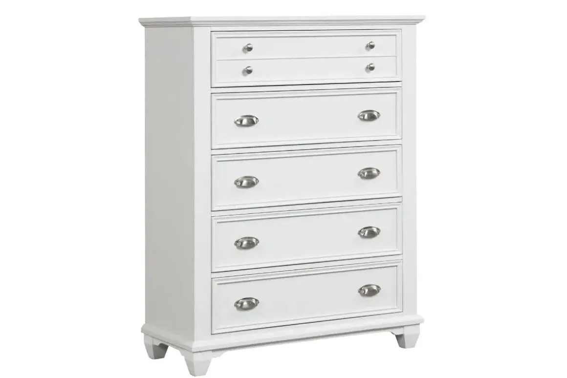 Jamestown Chest In White