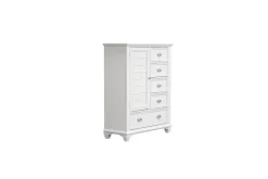Jamestown Door Chest In White