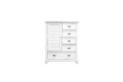Jamestown Door Chest In White