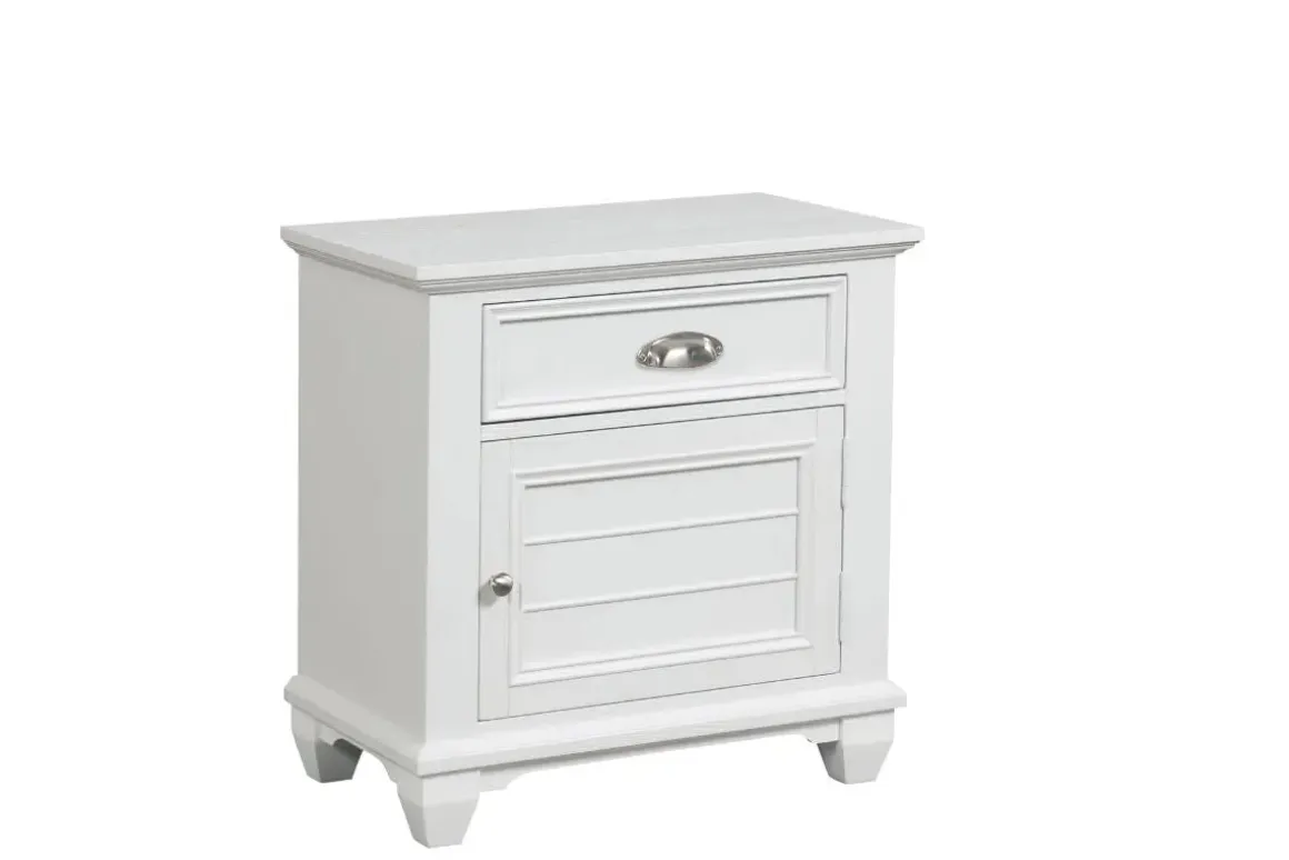 Jamestown Nightstand In White