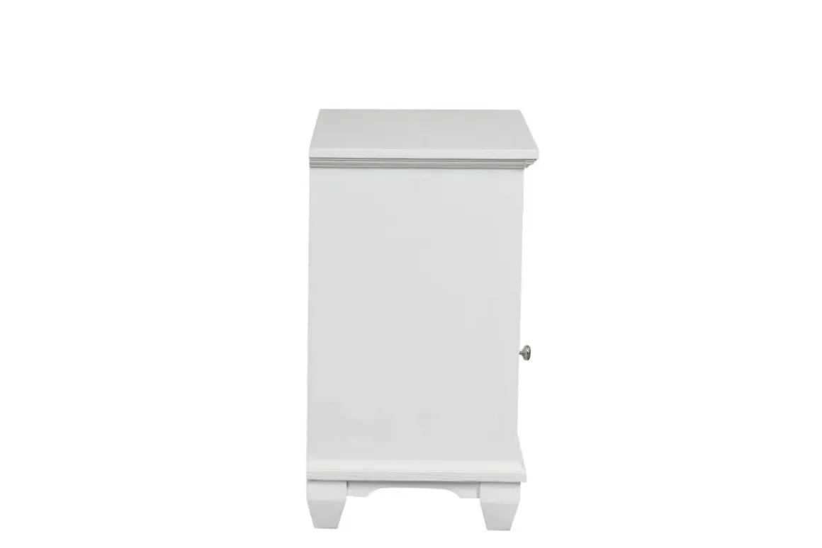 Jamestown Nightstand In White