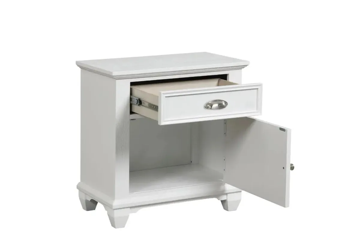 Jamestown Nightstand In White