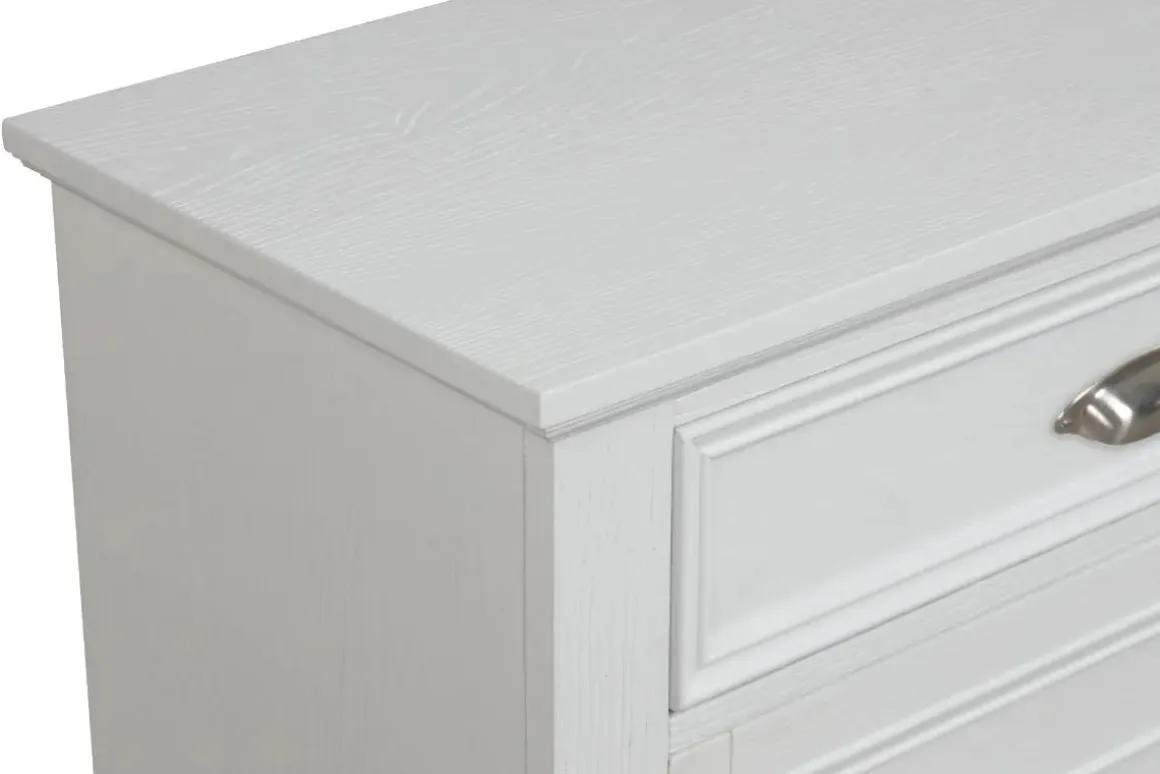 Jamestown Nightstand In White