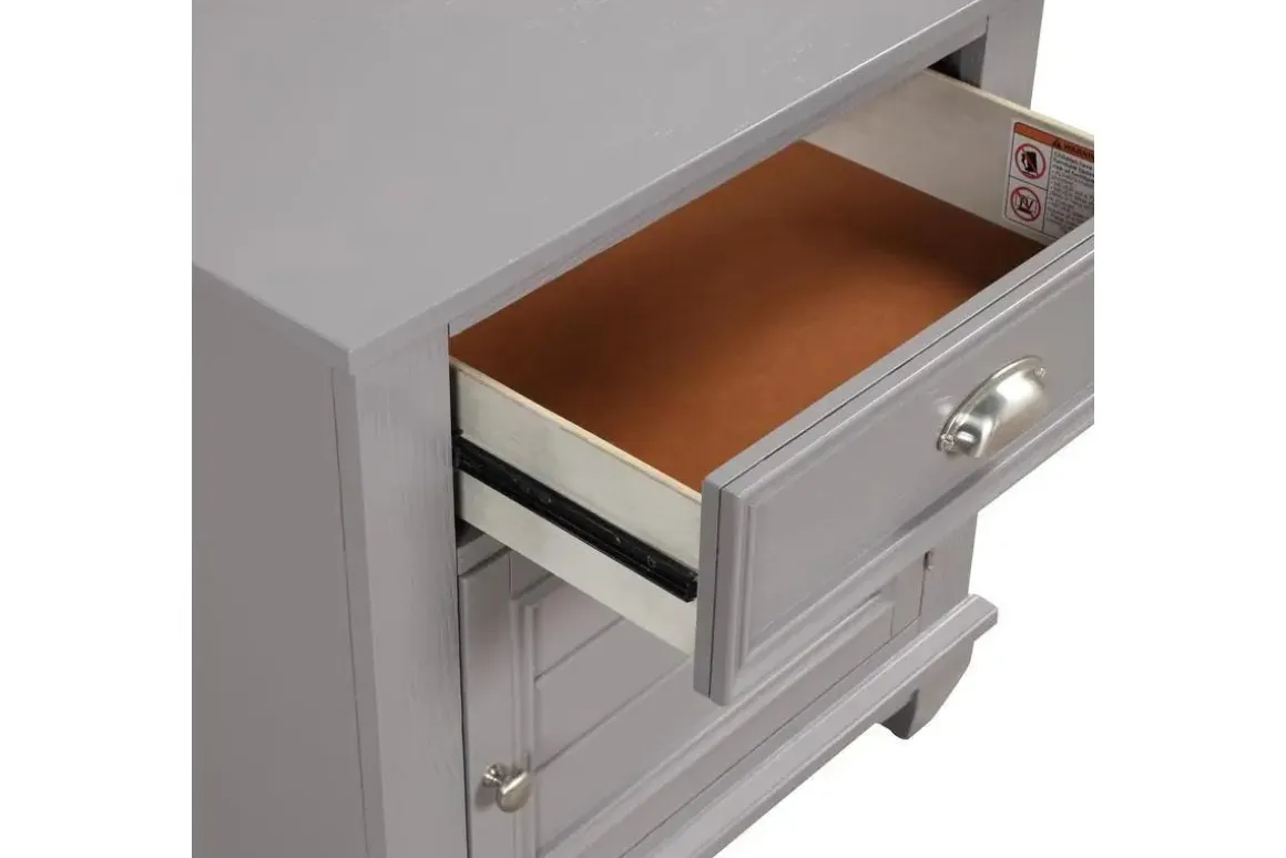 Jamestown Nightstand In White