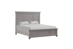 Jamestown Panel Bed In Gray, Queen