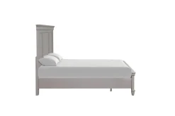 Jamestown Storage Bed In White, Queen