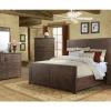 Jax Storage Bed, Dresser, Mirror, Nightstand & Chest In Cherry, Queen