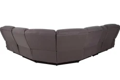 Jaxon 6 Piece 2 Power Sectional With 2 Power Armless Recliner In Mushroom