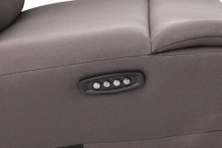 Jaxon 2 Power Console Loveseat In Mushroom