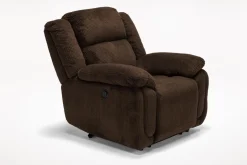 Jayne Power Recliner In Brown
