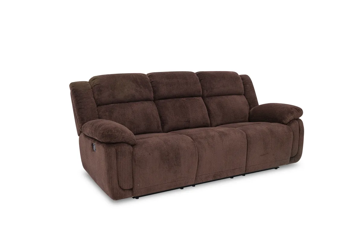 Jayne Reclining Sofa W/ Drop Down Table & Console Loveseat In Charcoal