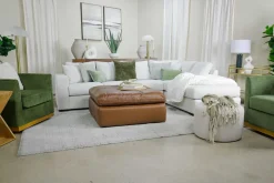 Jersonlow Swivel Chair In Forest Green