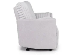 Jessica 2 Power Loveseat In Presley Fog/Charlotte Mist