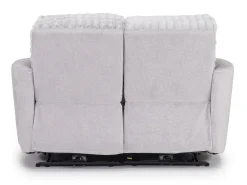 Jessica 2 Power Loveseat In Presley Fog/Charlotte Mist