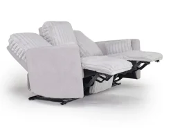 Jessica 2 Power Sofa In Presley Fog/Charlotte Mist