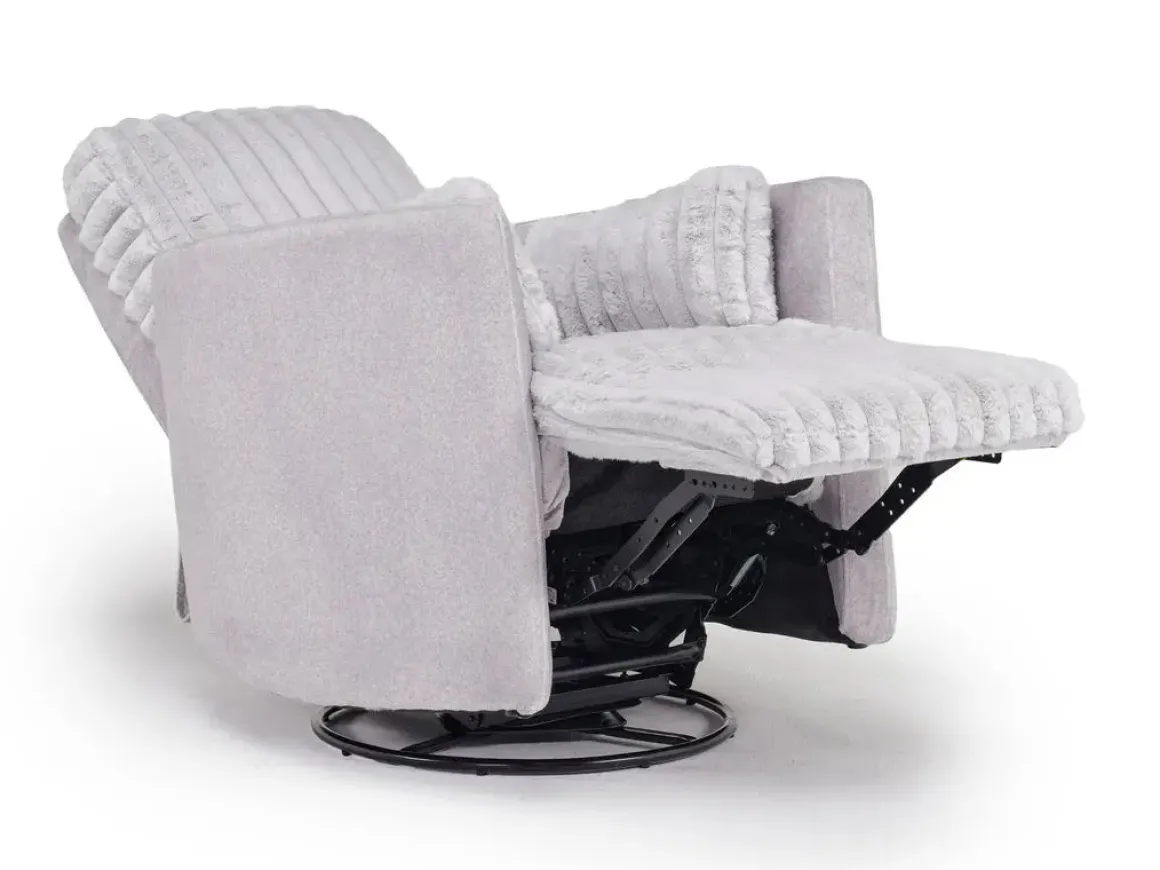 Jessica Recliner In Presley Fog/Charlotte Mist