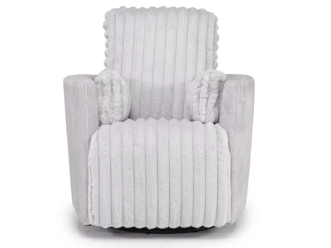 Jessica Recliner In Presley Fog/Charlotte Mist