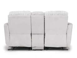 Jessica Reclining Console Loveseat In Presley Fog/Charlotte Mist