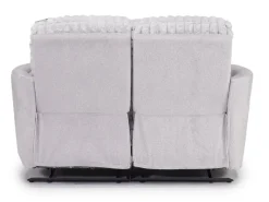 Jessica Reclining Loveseat In Presley Fog/Charlotte Mist