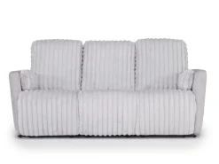 Jessica Reclining Sofa & Console Loveseat In Presley Fog/Charlotte Mist