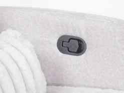 Jessica Reclining Sofa & Console Loveseat In Presley Fog/Charlotte Mist