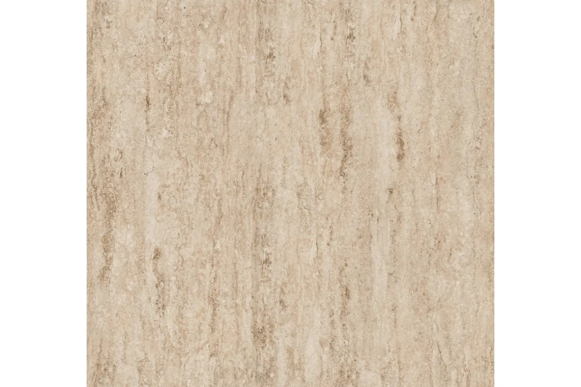 Jo 83" Dining Table In Gold/Travertino Eco Stone