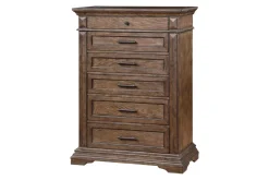 Jolie Vue Chest In Brushed Walnut