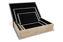 Jolina Box In Black, Set Of 3