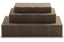 Jolina Box In Black, Set Of 3