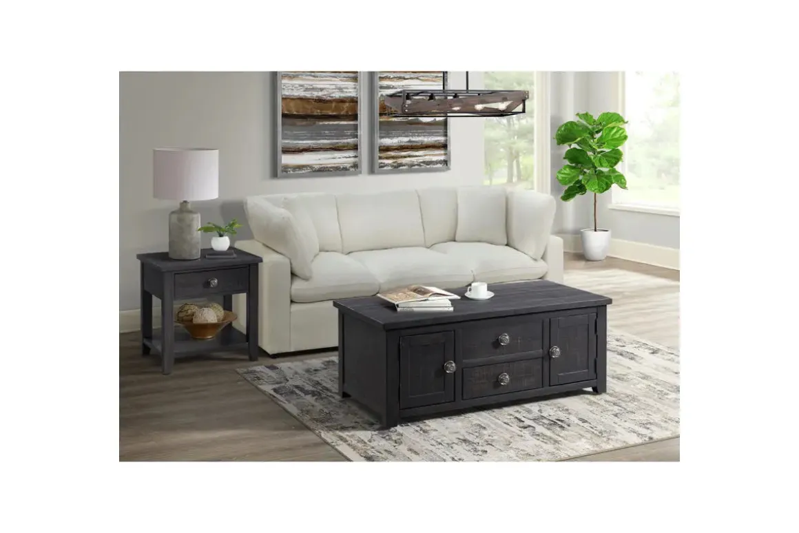 Kahlil Lift Top Coffee Table In Espresso