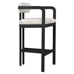 Kalmar Outdoor Barstool In Black