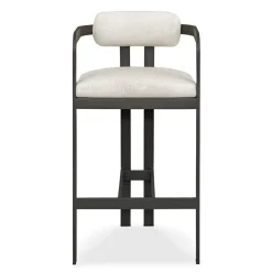Kalmar Outdoor Barstool In Black