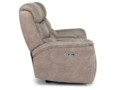 Kamari 2 Power Console Loveseat In Gray