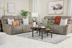 Kamari 2 Power Sofa In Gray