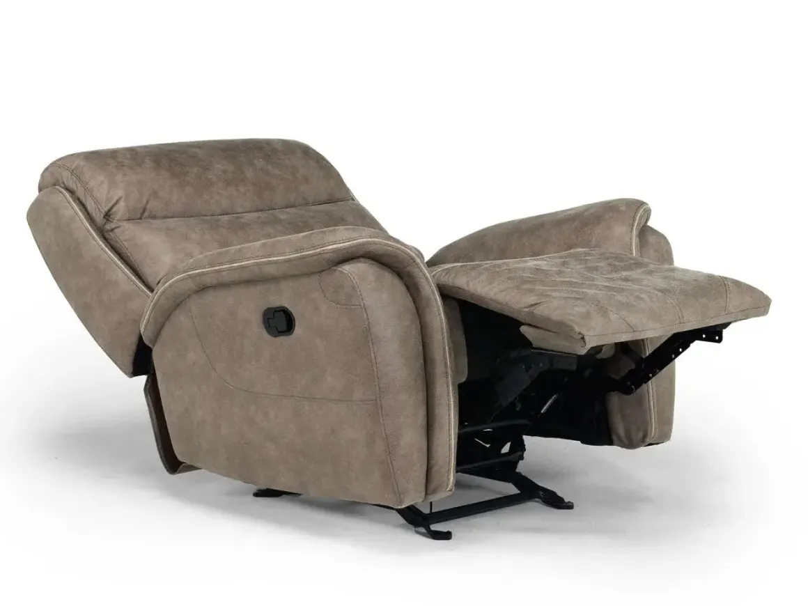Kamari Gliding Recliner In Gray