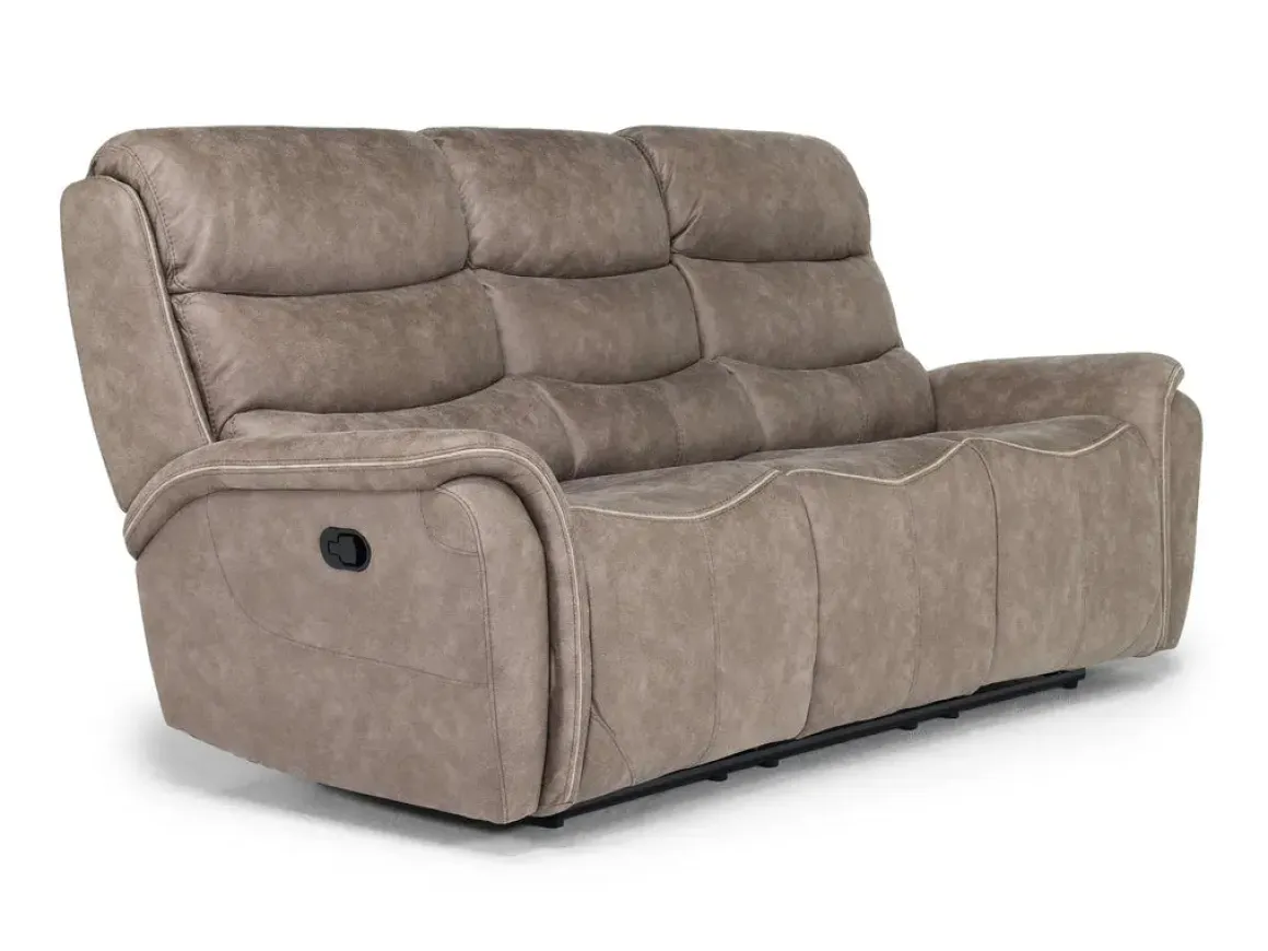 Kamari Reclining Sofa & Console Loveseat In Gray