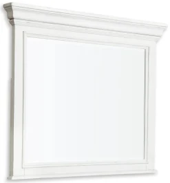 Kanwyn Mirror In White Wash