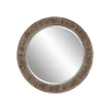 Katet Distressed Accent Mirror In Brown