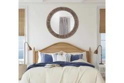 Katet Distressed Accent Mirror In Brown