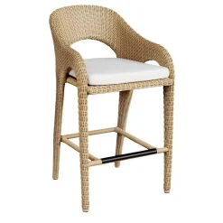 Kavali Outdoor Barstool In Honey