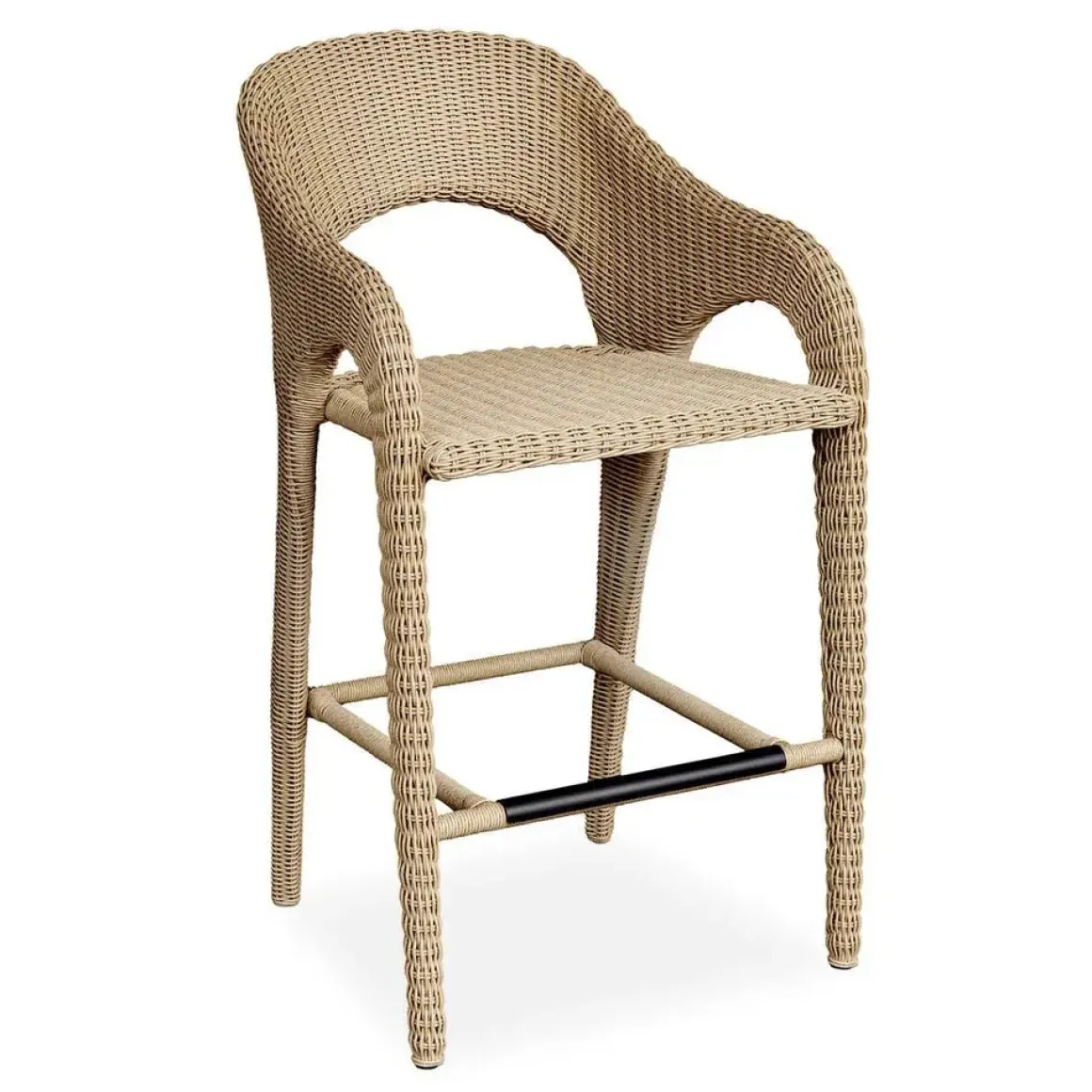 Kavali Outdoor Barstool In Honey