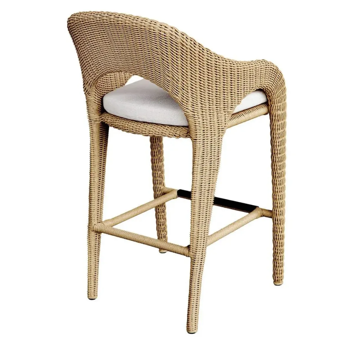 Kavali Outdoor Barstool In Honey